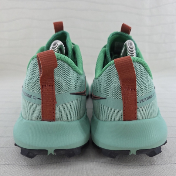 Saucony Womens Peregrine 13 Mint Green Trail Running Hiking Shoes S10838-25 Sz 9 - Picture 7 of 14